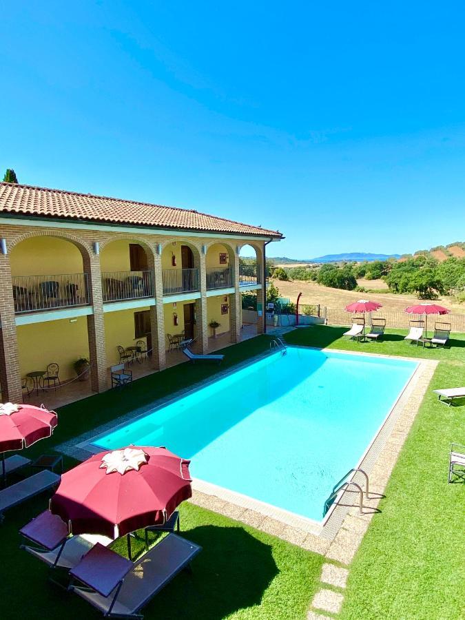Hotel Ristorante Le Querciolaie Dei Ricci Fonteblanda Luaran gambar