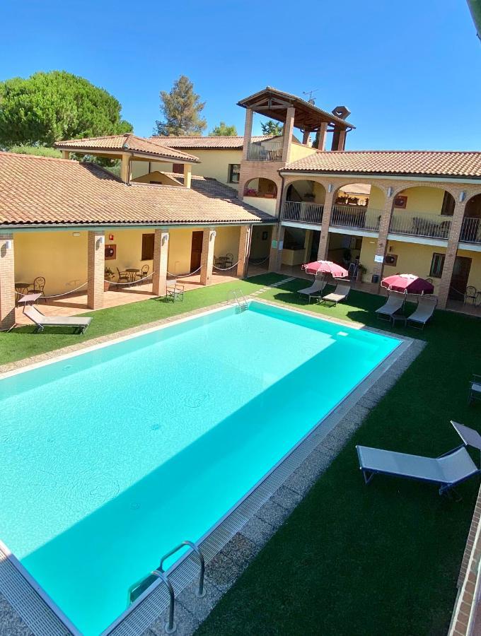 Hotel Ristorante Le Querciolaie Dei Ricci Fonteblanda Luaran gambar