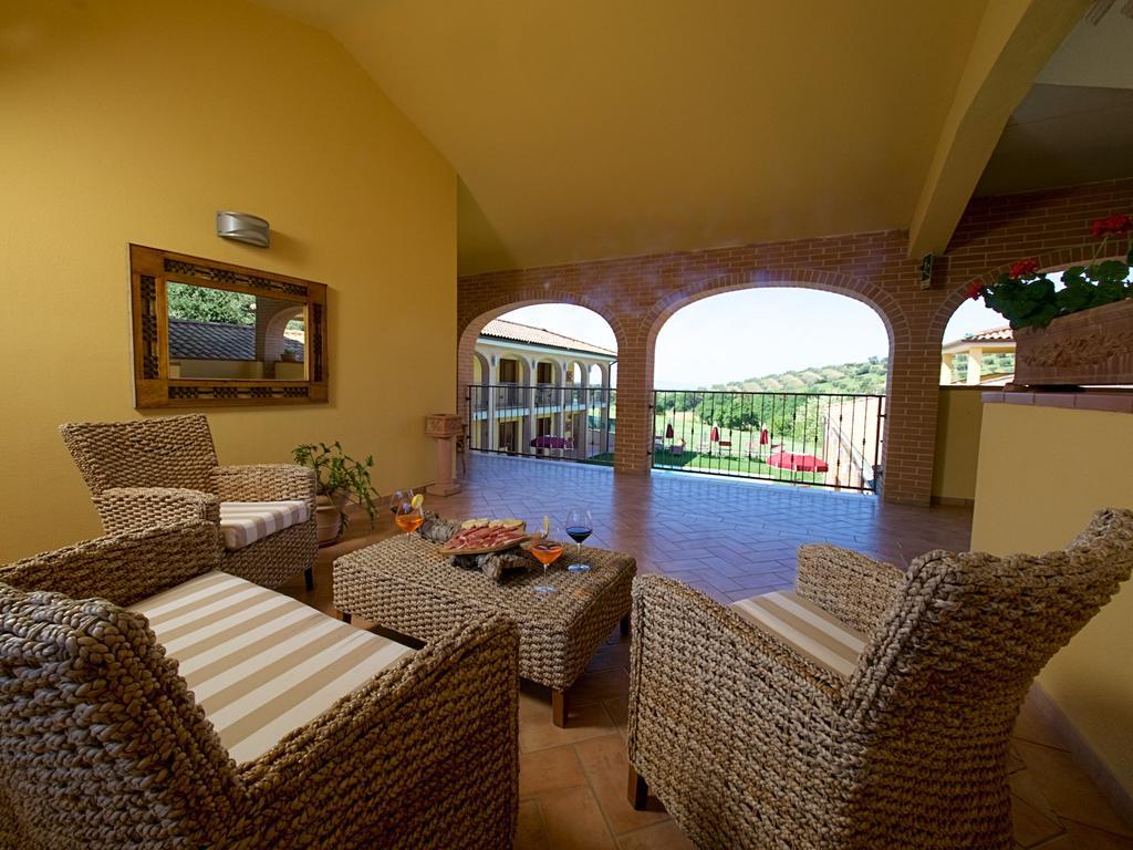 Hotel Ristorante Le Querciolaie Dei Ricci Fonteblanda Luaran gambar