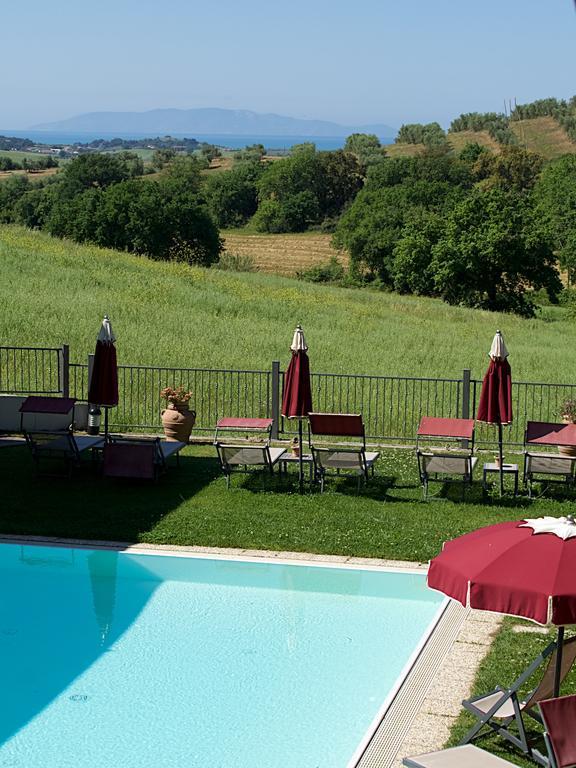 Hotel Ristorante Le Querciolaie Dei Ricci Fonteblanda Luaran gambar